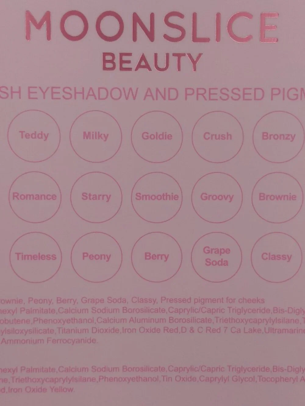 Moonslice Beauty - Celestial Crush Eyeshadow Palette